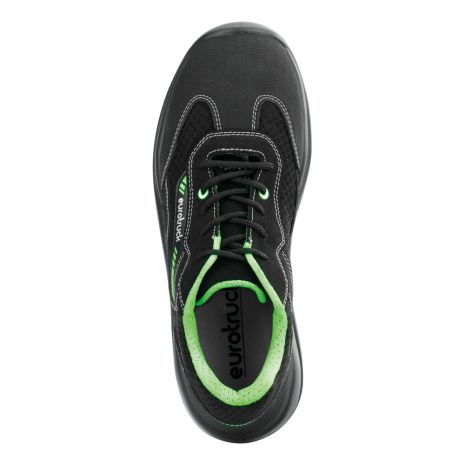 ΠΑΠΟΥΤΣΙΑ ΕΡΓΑΣΙΑΣ ΣΑΜΠΟ (SABOT) EUROTRUCK ACID JUNGLE ΜΑΥΡΟ/ΠΡΑΣΙΝΟ Νο46 LAMPA Auto Moto Tyres 