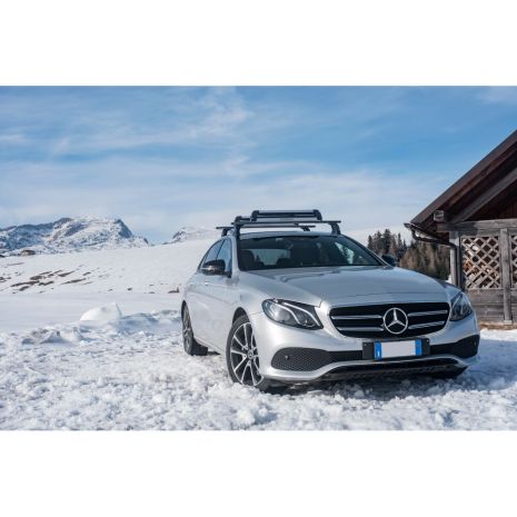 ΒΑΣΗ ΣΚΙ ΟΡΟΦΗΣ 6 ΖΕΥΓΑΡΙΑ ΣΚΙ /4 SNOWBOARD ΑΛΟΥΜΙΝΙΟΥ ΜΕ ΚΛΕΙΔΙ NORDIC-KING 80cm Auto Moto Tyres 