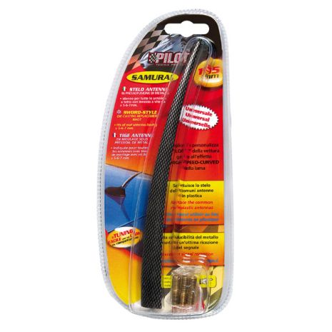 ΚΕΡΑΙΑ ΟΡΟΦΗΣ SAMURAI LONG (CARBON - 19,5 cm - Φ 5/6/7 mm) Auto Moto Tyres 