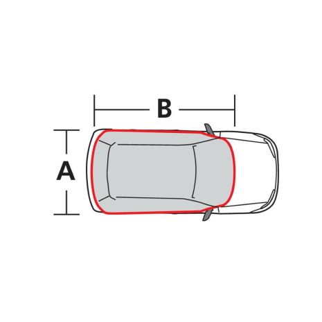 ΕΞΩΤΕΡΙΚΟ ΠΡΟΣΤΑΤΕΥΤΙΚΟ ΗΜΙ-ΚΑΛΥΜΜΑ ΑΥΤΟΚΙΝΗΤΟΥ UMBRELLA (SW-M έως 9,82 m) Auto Moto Tyres 