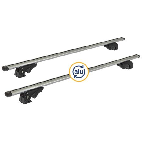 ΜΠΑΡΕΣ ΟΡΟΦΗΣ ΑΛΟΥΜΙΝΙΟΥ ΜΕ ΚΛΕΙΔΑΡΙΑ LION2 135 CM Κ39 (STANDARD RAILING) - 2 ΤΕΜ. Auto Moto Tyres 