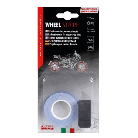 ΔΙΑΚΟΣΜΗΤΙΚΗ ΤΑΙΝΙΑ ΓΙΑ ΖΑΝΤΕΣ MOTO ΜΠΛΕ 7mm x 6m ΜΕ ΝΤΙΣΠΕΝΣΕΡ Auto Moto Tyres 