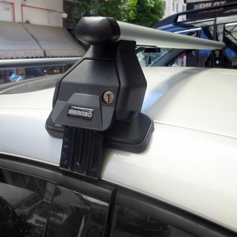 KIT ΜΕ ΜΠΑΡΕΣ ΟΡΟΦΗΣ ΓΙΑ VW BEETLE 3D 1998+ ΑΛΟΥΜΙΝΙΟΥ TEMA MENABO (AL1-3360-FIX016G)-2 ΤΕΜ. Auto Moto Tyres 