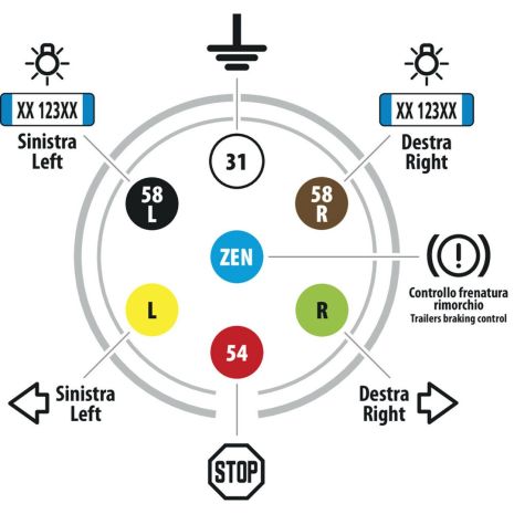 ΠΡΙΖΑ ΚΟΤΣΑΔΟΡΟΥ ΜΕΤΑΛΛΙΚΗ ΜΑΥΡΗ 24N 24V 7ΦΙΣ ISO 1185 ΘΗΛΥΚΗ Auto Moto Tyres 