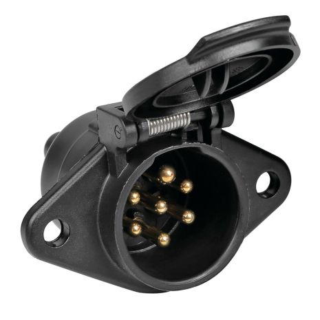 ΠΡΙΖΑ ΚΟΤΣΑΔΟΡΟΥ ΜΕ ΜΑΥΡΟ ΚΑΠΑΚΙ 24N 24V 7PIN ISO 1185 ΑΡΣΕΝΙΚΗ Auto Moto Tyres 