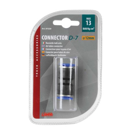 ΣΥΝΔΕΣΜΟΣ ΑΕΡΑ ΔΙΠΛΟΣ Φ 12mm MAX 13BAR kg/cm2 LAMPA - 1 TEM. Auto Moto Tyres 