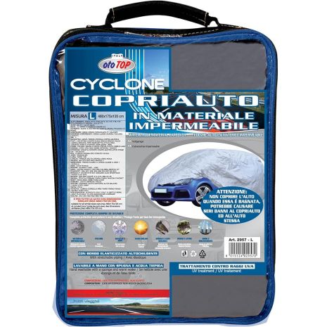 ΚΟΥΚΟΥΛΑ ΑΥΤΟΚΙΝΗΤΟΥ CYCLONE LARGE 480x175x120 OTOTOP - 1 τεμ. Auto Moto Tyres 