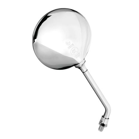 ΚΑΘΡΕΠΤΕΣ MOTO OPAL CHROME ΣΤΡΟΓΓΥΛΟΙ M10x1,25 DX ΧΡΩΜΙΟ LAMPA - 2 τεμ. Auto Moto Tyres 