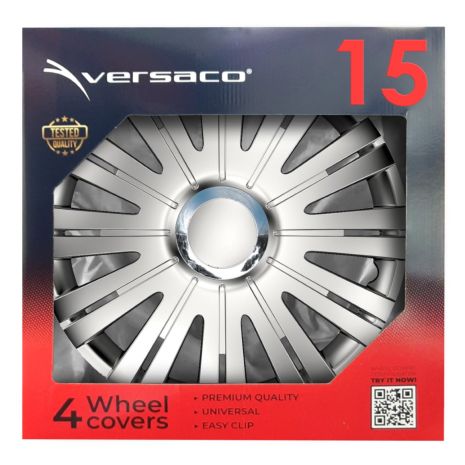 ΤΑΣΙΑ 15" HUBCAP RC ACTIVE ΑΣΗΜΙ - ΣΕΤ 4ΤΕΜ ΣΕ ΚΟΥΤΙ ΑΜΙΟ - 4 ΤΕΜ. Auto Moto Tyres 