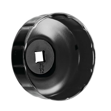 ΦΙΛΤΡΟΚΛΕΙΔΟ/ΚΛΕΙΔΙ ΦΙΛΤΡΟΥ ΛΑΔΙΟΥ MOTO ΓΙΑ ΚΑΣΤΑΝΙΑ ΔΙΑΜΕΤΡΟΣ 76mm 12 ΠΛΕΥΡΩΝ LAMPA - 1 ΤΕΜ. Auto Moto Tyres 