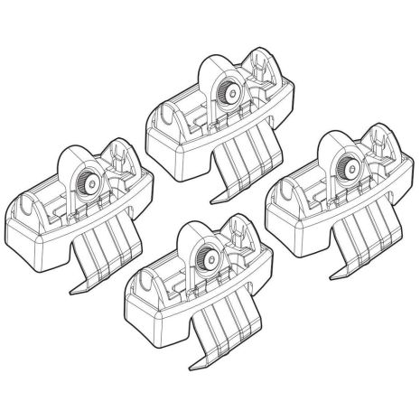 ΑΚΡΑ ΓΙΑ ΜΠΑΡΕΣ NORDRIVE ΓΙΑ CITROEN C4 (ΗΛΕΚΤΡΙΚΟ) 11/2020+  - 4 τεμ. Auto Moto Tyres 