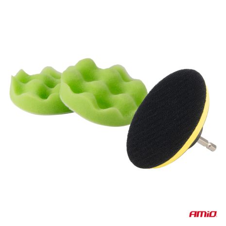 ΒΟΥΡΤΣΕΣ ΚΑΘΑΡΙΣΜΟΥ ΚΑΙ ΓΥΑΛΙΣΜΑΤΟΣ ΣΕΤ 21ΤΕΜ ΓΙΑ ΔΡΑΠΑΝΟ ΣΕ ΤΣΑΝΤΑ ΠΡΑΣΙΝΟ ΧΡΩΜΑ AMIO - 21 Τεμ. Auto Moto Tyres 