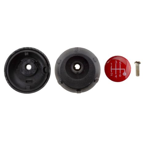 ΠΟΜΟΛΟ ΤΑΧΥΤΗΤΩΝ ΜΑΡΚΕ ΜΕ ΕΝΔΕΙΞΗ 6 ΤΑΧΥΤΗΤΩΝ ΣΕ ΚΟΚΚΙΝΟ-ΜΑΥΡΟ-ΚΑΡΜΠΟΝ ΧΡΩΜΑ ΓΙΑ FIAT 500 ABARTH 2007+ NTY - 1 ΤΕΜ. Auto Moto Tyres 