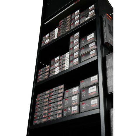 ΕΚΘΕΤΗΣ/ΣΤΑΝΤ ΜΕ ΤΡΕΙΣ ΠΛΕΥΡΕΣ ΚΑΙ 4 ΟΠΙΣΘΙΑ ΡΑΦΙΑ 185x50x28cm OPTILINE Auto Moto Tyres 