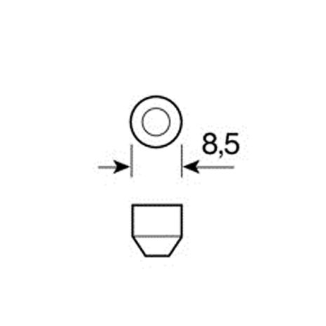 ΛΑΜΠΑΚΙΑ ΜΠΛΕ ΣΩΛΗΝΩΤΑ 12V/C5W 35mm Auto Moto Tyres 