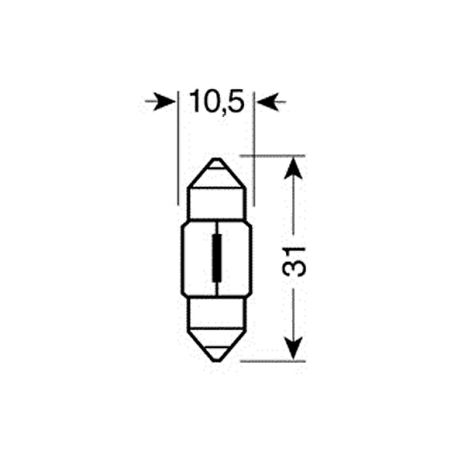 ΛΑΜΠΑΚΙΑ ΣΩΛΗΝΩΤΑ 12V/10W ΠΡΑΣΙΝΑ Auto Moto Tyres 