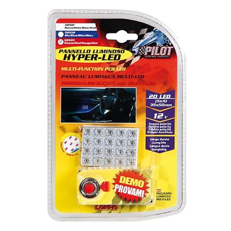 ΠΛΑΦΟΝΙΕΡΑ ΜΕ 20 LED (35x50mm) Auto Moto Tyres 