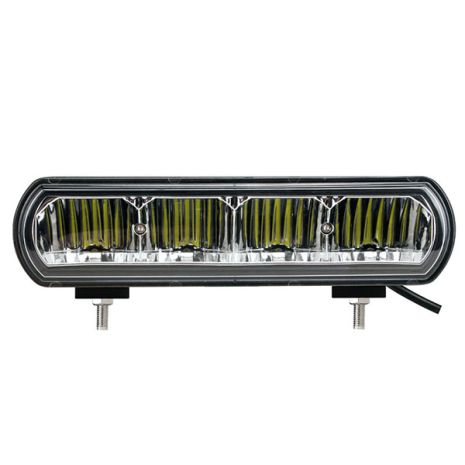 ΠΡΟΒΟΛΕΑΣ ΟΔΗΓΗΣΗΣ LED DRIVING LIGHT BAR ΜΑΥΡΟΣ 10-32V 40W 2090lm 4 CREE LED ΟΒΑΛ ΠΛΑΚΕ 222 x 55 x 100 mm M-TECH Auto Moto Tyres 