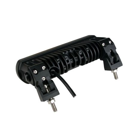 ΠΡΟΒΟΛΕΑΣ ΟΔΗΓΗΣΗΣ LED DRIVING LIGHT BAR ΜΑΥΡΟΣ 10-32V 40W 2090lm 4 CREE LED ΟΒΑΛ ΠΛΑΚΕ 222 x 55 x 100 mm M-TECH Auto Moto Tyres 