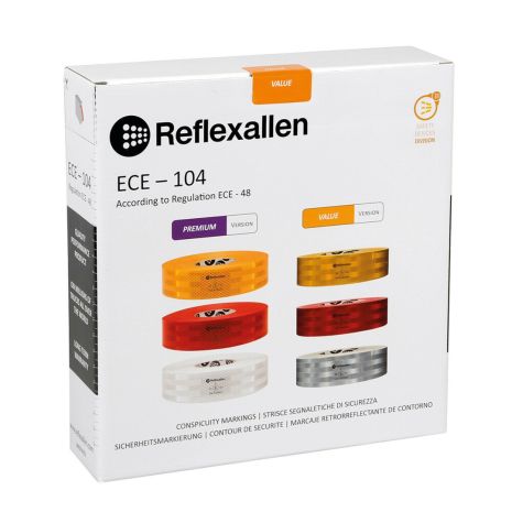 ΤΑΙΝΙΑ ΑΝΑΚΛΑΣΤΙΚΗ ΚΙΤΡΙΝΗ ΑΥΤΟΚΟΛΛΗΤΗ REFLEXALLEN VALUE VERSION 50mmX50m Auto Moto Tyres 