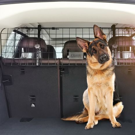 ΔΙΑΧΩΡΙΣΤΙΚΟ ΠΛΕΓΜΑ (ΠΡΟΣΤΑΤΕΥΤΙΚΟΣ ΦΡΑΓΜΟΣ) ΣΚΥΛΩΝ  ΜΕ ΡΟΔΕΛΑ GUARDIAN (106-145 CM χ 30CM) Auto Moto Tyres 