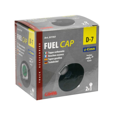 ΤΑΠΑ ΡΕΖΕΡΒΟΥΑΡ ΠΕΤΡΕΛΑΙΟΥ D-7 45mm ΒΙΔΩΤΗ ΜΕ 2 ΚΛΕΙΔΙΑ Auto Moto Tyres 