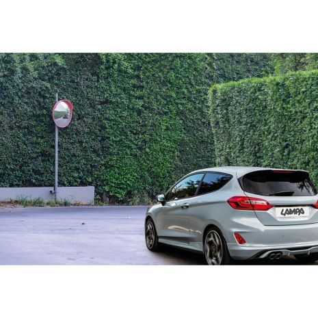 ΚΑΘΡΕΠΤΗΣ ΑΣΦΑΛΕΙΑΣ/ΚΥΚΛΟΦΟΡΙΑΣ ΚΥΡΤΟΣ ΚΟΚΚΙΝΟΣ ΕΞΩΤΕΡΙΚΟΥ ΧΩΡΟΥ 60cm TRAFFIC MIRRORS 1ΤΕΜ Auto Moto Tyres 