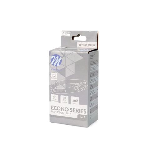 ΦΑΚΟΣ ΚΕΦΑΛΗΣ ΕΡΓΑΣΙΑΣ 360lm 1LED COB 4W + 1LED 3W 4 ΛΕΙΤΟΥΡΓΙΩΝ (ΛΕΥΚΟ) M-TECH - 1 ΤΕΜ. Auto Moto Tyres 