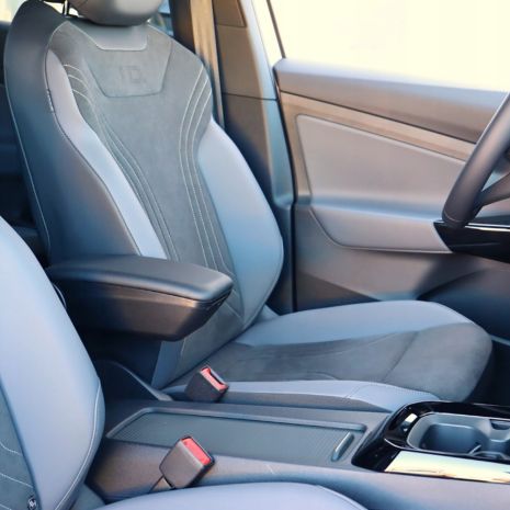 Ολοκληρωμένος Τεμπέλης Καθίσματος ARMSTER 3 PLUG & PLAY για VW T5 LHD 2003-2016 / VW T6 LHD 2016-2022 / VW T7 LHD 2022+ / VW ID Buzz LHD 2022+ / VW ID.4 LHD 2021+ / VW ID.5 LHD 2022+ (2 θέσεων με Εργοστασιακό Υποβραχιόνιο) από Πλαστικό και Vegan Δέρμα Auto Moto Tyres 