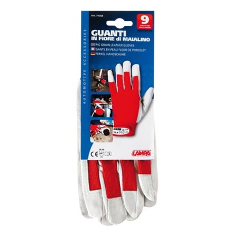 ΓΑΝΤΙΑ ΕΡΓΑΣΙΑΣ PIG GRAIN ΔΕΡΜΑΤΙΝΑ Νο9 Auto Moto Tyres 