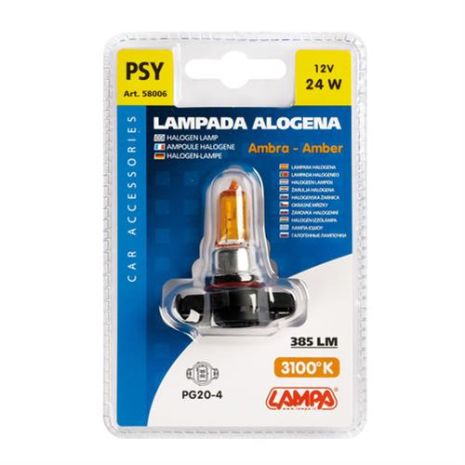 PSY24W 12V 24W 385lm PG20-4 STANDARD LINE ΠΟΡΤΟΚΑΛΙ 1ΤΕΜ. ΣΕ ΚΟΥΤΑΚΙ Auto Moto Tyres 