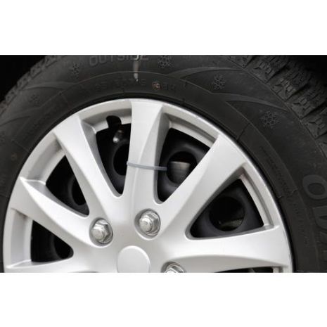 Πλαστικά Δετικά 100 Τεμαχίων Γκρι Auto Moto Tyres 