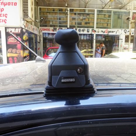 KIT ΜΕ ΜΠΑΡΕΣ ΟΡΟΦΗΣ ΓΙΑ MITSUBISHI LANCER 4D / 5D 07/2008+ ΑΛΟΥΜΙΝΙΟΥ TEMA MENABO (AL1-3360-FIX501FP)-2 ΤΕΜ. Auto Moto Tyres 