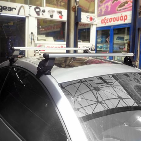 KIT ΜΕ ΜΠΑΡΕΣ ΟΡΟΦΗΣ ΓΙΑ VW BEETLE 3D 1998+ ΑΛΟΥΜΙΝΙΟΥ TEMA MENABO (AL1-3360-FIX016G)-2 ΤΕΜ. Auto Moto Tyres 