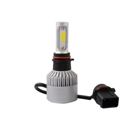 P13W LED SET C6 9-32V 6.500K 10.000lm 4 X 10W ΛΑΜΠΑ ΜΕ COB EPISTAR 1021 LED ΚΑΙ ΑΝΕΜΙΣΤΗΡΑΚΙ M-TECH - 2 ΤΕΜ. Auto Moto Tyres 