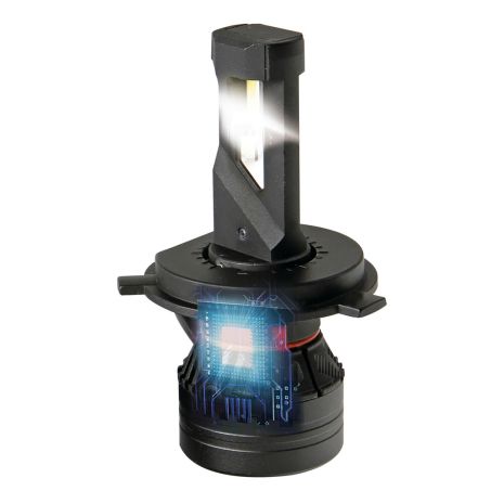 H4 ΛΑΜΠΑ 9-32V 6.500K 10.000lm 90W P43t HALO LED SERIE 9 COMPACT ULTRA POWER 4LED CREE LED KIT - 2 ΤΕΜ. Auto Moto Tyres 