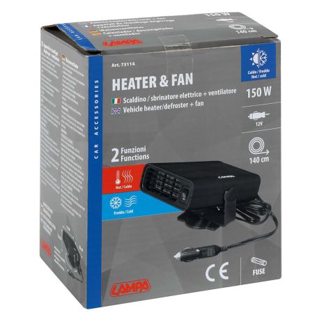 ΑΕΡΟΘΕΡΜΟ /ΑΝΕΜΙΣΤΗΡΑΣ 12V/150w ΓΙΑ ΨΥΧΡΟ/ΘΕΡΜΟ ΑΕΡΑ ΚΕΡΑΜΙΚΗΣ ΘΕΡΜΑΝΣΗΣ  ΜΕ ΚΑΛΩΔΙΟ 140cm 140x100x78 Auto Moto Tyres 