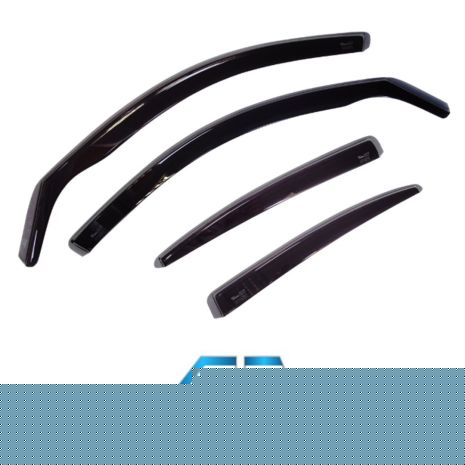 ΑΝΕΜΟΘΡΑΥΣΤΕΣ ΓΙΑ JAGUAR XF X260 4D 2015+ ΣΕΤ ΑΥΤΟΚΙΝΗΤΟΥ ΑΠΟ ΕΥΚΑΜΠΤΟ ΦΙΜΕ ΠΛΑΣΤΙΚΟ HEKO - 4 ΤΕΜ. Auto Moto Tyres 