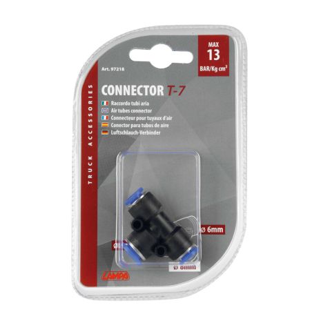 ΣΥΝΔΕΣΜΟΣ ΑΕΡΑ ΤΡΙΠΛΟΣ Φ 6/8mm MAX 13BAR kg/cm2 LAMPA - 1 TEM. Auto Moto Tyres 