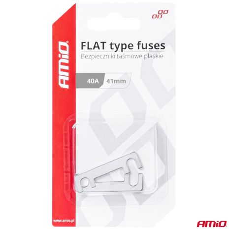 ΑΣΦΑΛΕΙΕΣ FLAT 41mm 30A AMIO - 2 Τεμ. Auto Moto Tyres 
