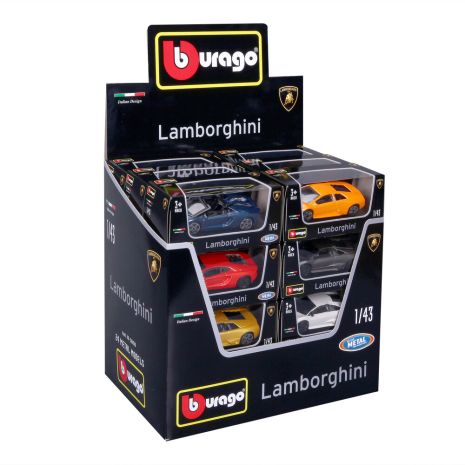 ΜΙΝΙΑΤΟΥΡΕΣ LAMBORGHINI 1:43 BURAGO LAMPA - 24 ΤΕΜ. Auto Moto Tyres 