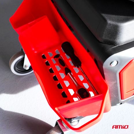 ΣΚΑΜΠΟ ΕΡΓΑΣΙΑΣ ΜΕ ΑΠΟΘΗΚΕΥΤΙΚΟ ΧΩΡΟ ΕΡΓΑΛΕΙΩΝ ΚΑΙ ΡΟΔΑΚΙΑ 135kg MAX  - 1 ΤΕΜ. Auto Moto Tyres 