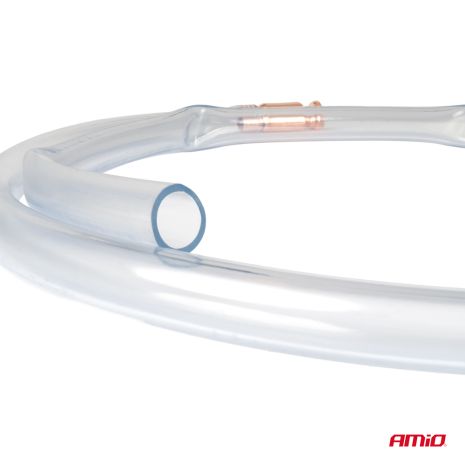 ΛΑΣΤΙΧΟ ΑΝΑΡΡΟΦΗΣΗΣ ΚΑΥΣΙΜΟΥ & ΥΓΡΩΝ ΑΣΦΑΛΕΙΑΣ (ΚΛΕΦΤΗΣ ΒΕΝΖΙΝΗΣ) ΜΕ ΣΤΟΜΙΟ ΧΑΛΚΟΥ 1,7m Φ19mm AMIO - 1 Τεμ. Auto Moto Tyres 