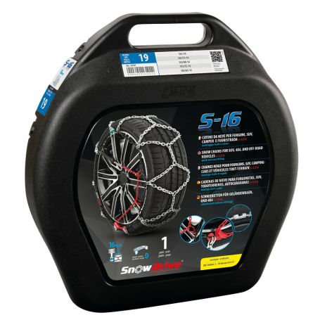 ΑΛΥΣΙΔΕΣ ΧΙΟΝΙΟΥ 4X4/SUV S-16 16MM GR19 LAMPA - 2 ΤΕΜ. Auto Moto Tyres 