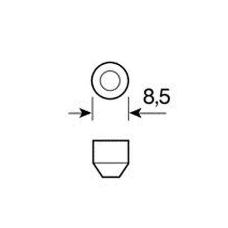 ΛΑΜΠΑΚΙΑ ΣΩΛΗΝΩΤΑ 12V/10W ΜΠΛΕ 11X31mm Auto Moto Tyres 
