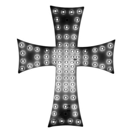 ΣΤΑΥΡΟΣ 24V ΜΕ 81 LED ΛΕΥΚΟ ΜΕ ΦΙΣ ΑΝΑΠΤΗΡΑ ΚΑΙ ΚΑΛΩΔΙΟ 200cm 200x250mm Auto Moto Tyres 