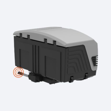 ΜΠΑΓΚΑΖΙΕΡΑ ΚΟΤΣΑΔΟΡΟΥ 400 LT TOWBOX V3 CLASSIC GREY (ΓΚΡΙ) ΜΕ LED ΦΑΝΑΡΙΑ Auto Moto Tyres 