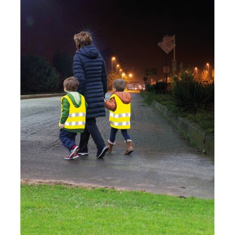 ΓΙΛΕΚΟ ΑΝΑΚΛΑΣΤΙΚΟ ΚΙΤΡΙΝΟ ΠΑΙΔΙΚΟ ΦΩΣΦΟΡΙΖΕ (ΥΨΟΣ -140cm / ΣΤΗΘΟΣ 48-90cm) Auto Moto Tyres 