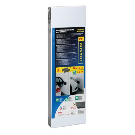 ΠΡΟΣΤΑΤΕΥΤΙΚΟ ΑΥΤΟΚΟΛΛΗΤΟ ΤΟΙΧΟΥ ΑΦΡΩΔΕΣ (EVA) 48x15cm ΠΑΧΟΥΣ 2cm  STANDARD -2ΤΕΜ. Auto Moto Tyres 