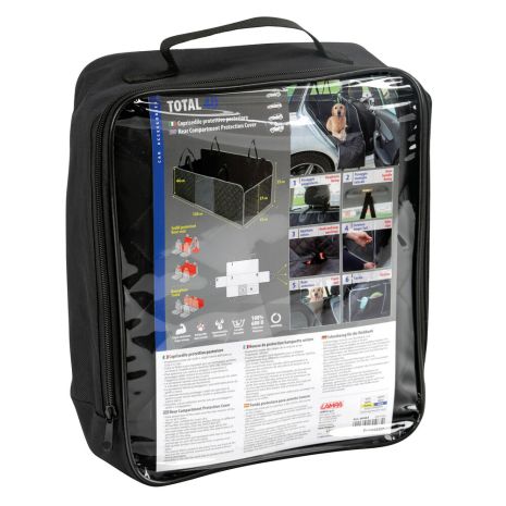 ΠΡΟΣΤΑΤΕΥΤΙΚΟ ΚΑΛΥΜΜΑ ΠΙΣΩ ΚΑΘΙΣΜΑΤΟΣ/ΠΟΡΤ ΠΑΓΚΑΖ  4 ΠΛΕΥΡΩΝ 600D/ POLYESTER 200x140cm TOTAL 4D - 1 ΤΕΜ. Auto Moto Tyres 